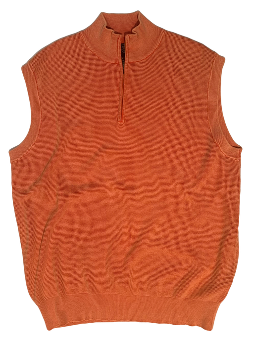 CORAL THERMAL SANDWASHED SWEATER VEST